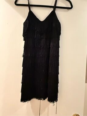 Black Women’s Fringe dress - XL